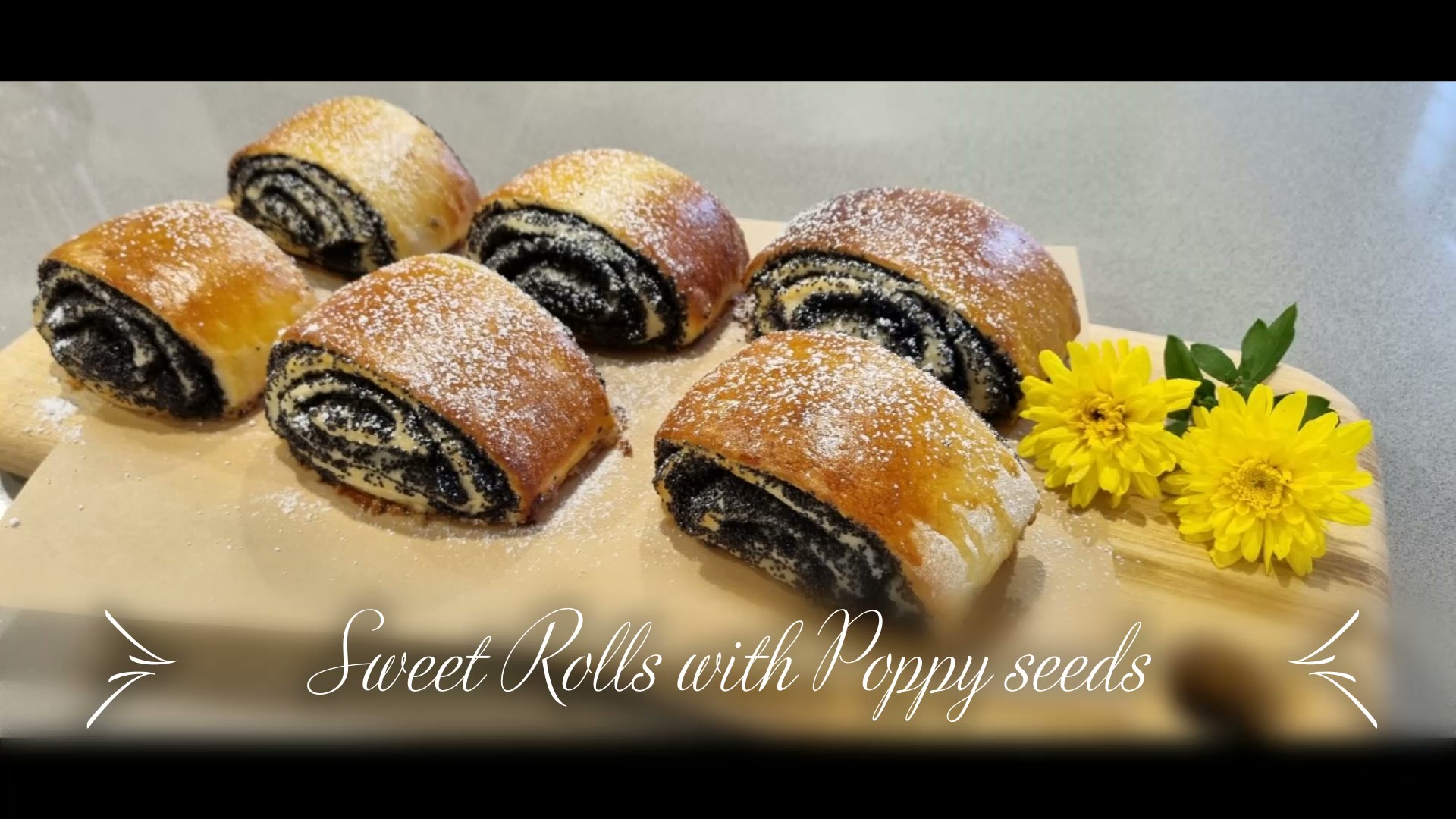 Sweet Poppy Seeds Rolls Margaryta Baking 1677